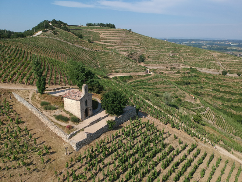 Chapel Saint Christophe Vignoble Tain L'Hermitage Vallée Du Rhône Auvergne-Rhône-Alpes France